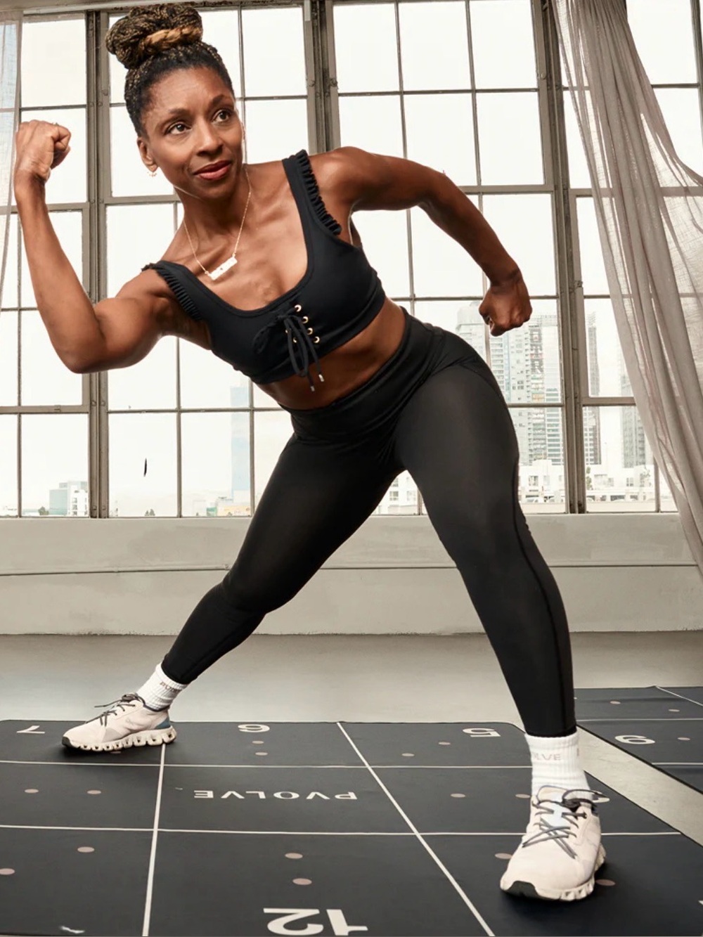 Pvolve Precision Athletic Mat Correct Placement Form Functional Fitness